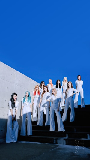 Loona Kpop Girls in White Outfits