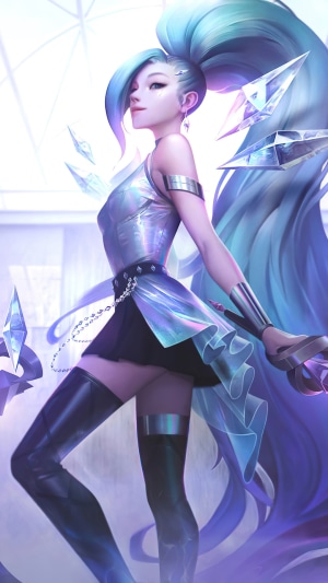 Seraphine from League of Legends KDA All Out