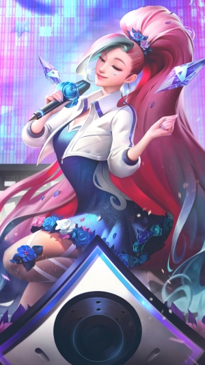 Seraphine from League of Legends KDA All Out