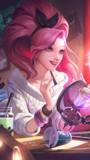 Seraphine from League of Legends KDA All Out