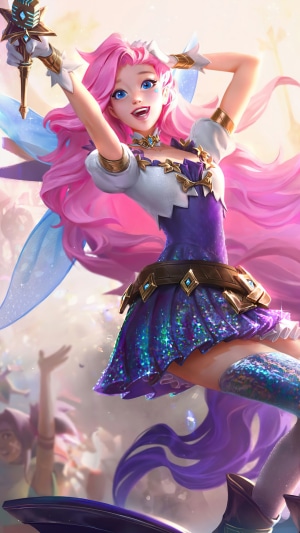 Seraphine from League of Legends Splash Art
