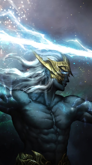 Zeus, God of Lightning