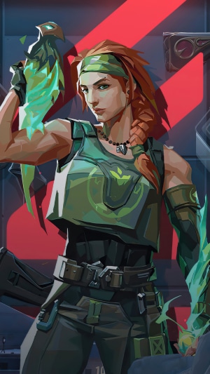 Skye from Valorant