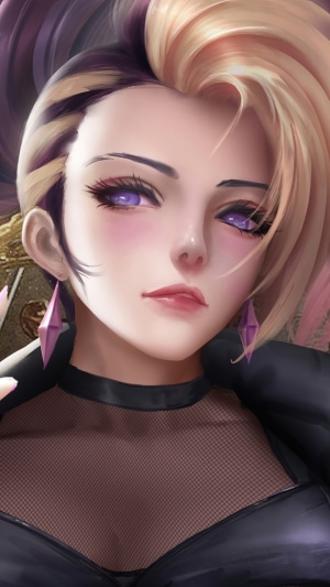 Akali KDA Portrait from League of Legends