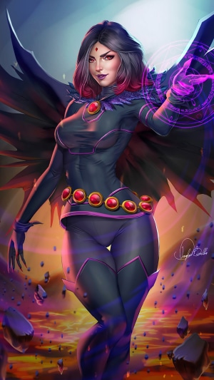 Raven from DC Comics