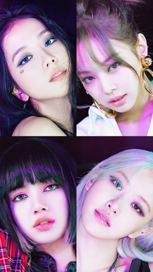 BLACKPINK members Jisoo, Jennie, Lisa, and Rosé