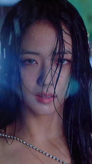 Jisoo from BLACKPINK in Artistic Portrait