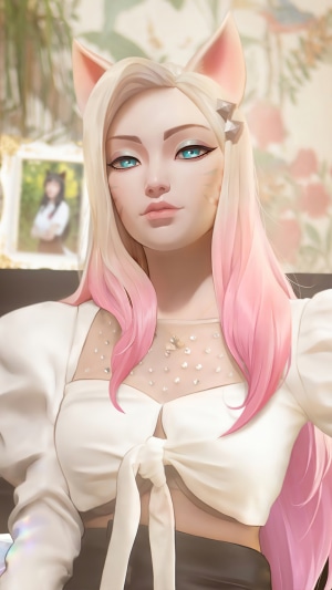 Ahri from League of Legends KDA Edition