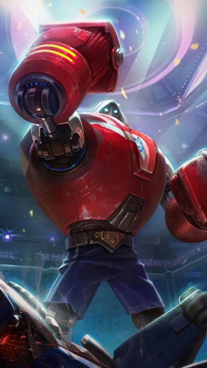 Blitzcrank from League of Legends Wild Rift