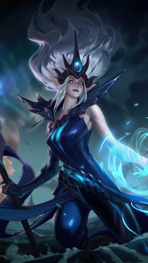 Janna from League of Legends Wild Rift Splash Art
