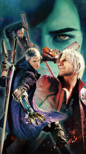 Devil May Cry 5 Nero, Dante, and Vergil
