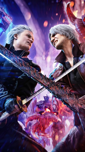 Dante and Vergil from Devil May Cry 5