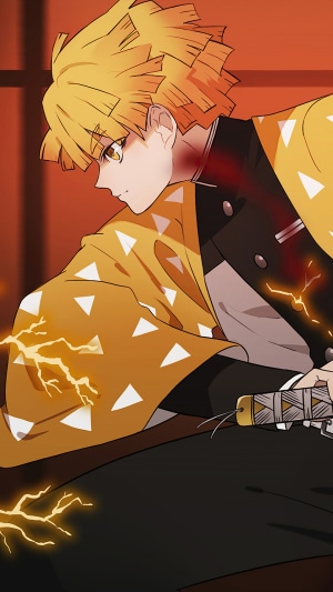 Zenitsu Agatsuma from Demon Slayer Kimetsu no Yaiba