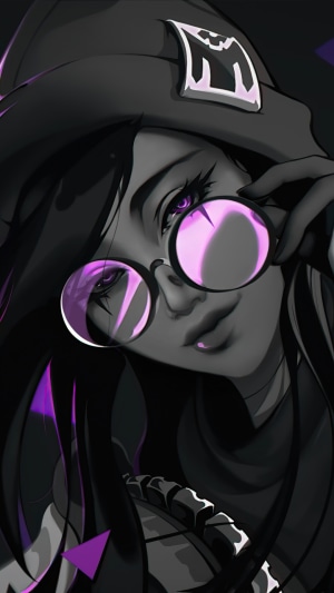 Killjoy from Valorant wearing glasses