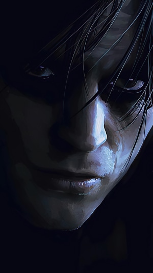 The Batman 2022 Close-Up Portrait