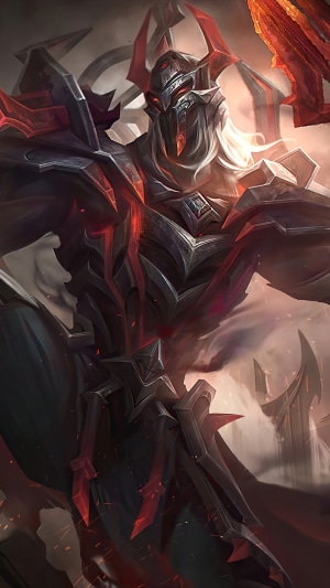 Moskov Dark Armored Warrior from Mobile Legends