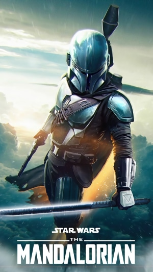 The Mandalorian from Star Wars