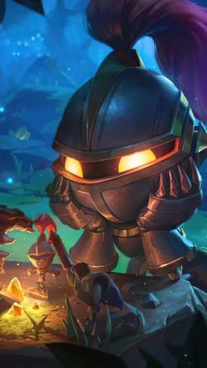 Amumu from League of Legends in Teamfight Tactics