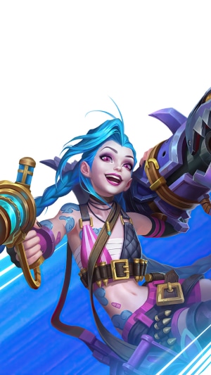 Jinx from League of Legends Wild Rift