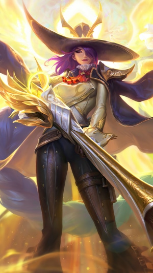 Lesley from Mobile Legends in Elegant Armor