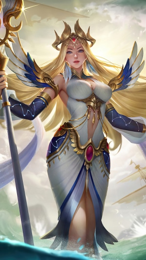 Kadita from Mobile Legends in Elegant Armor