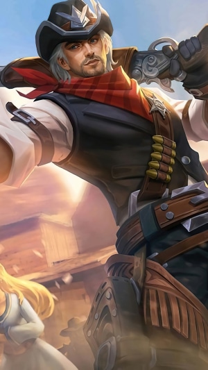 Clint from Mobile Legends