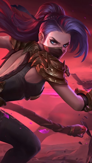 Hanabi Agile Warrior from Mobile Legends