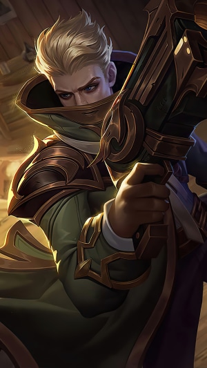 Granger from Mobile Legends with Stealthy Armor