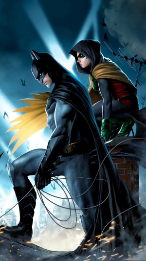 Batman and Robin from DC Comics