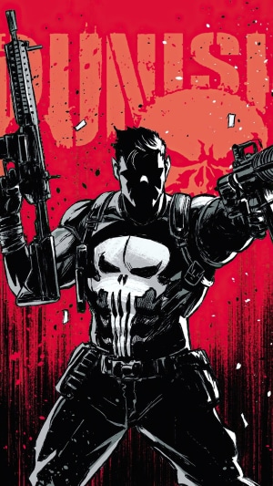 The Punisher from Marvel Comics