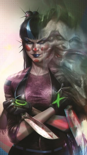 Punchline and Joker from DC Comics