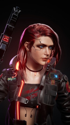 V from Cyberpunk 2077