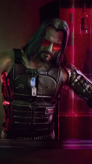 Johnny Silverhand from Cyberpunk 2077