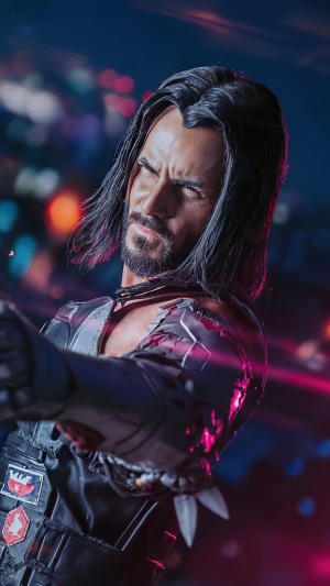 Johnny Silverhand from Cyberpunk 2077 Cosplay