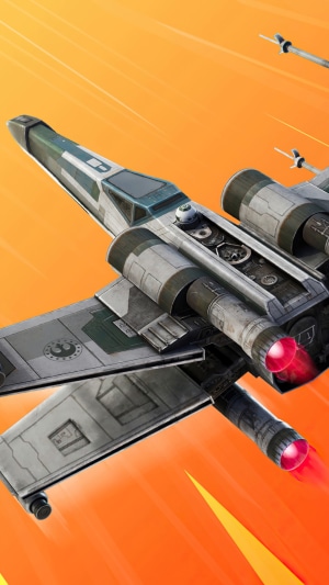 X-Wing Starfighter from Star Wars in Fortnite