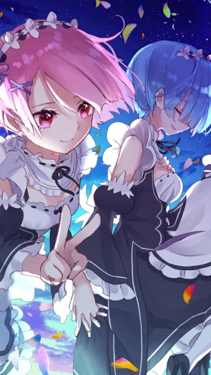 Ram and Rem from Re: Zero