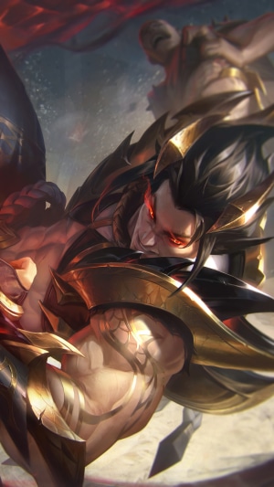 Obsidian Dragon Sett from League of Legends