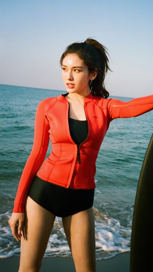 Jeon Somi Beach Photoshoot