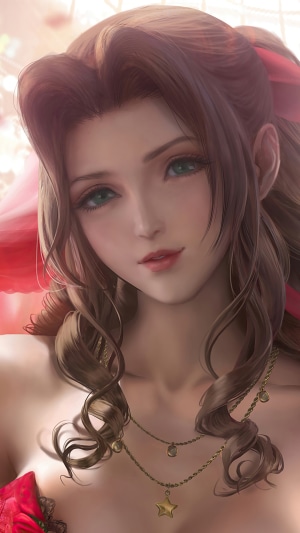 Aerith Gainsborough from Final Fantasy VII Remake