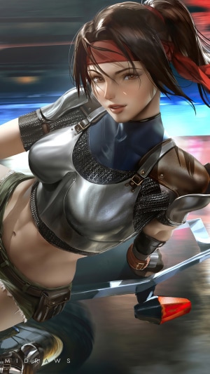 Jessie Rasberry from Final Fantasy VII Remake