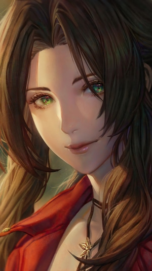 Aerith Gainsborough from Final Fantasy 7 Remake
