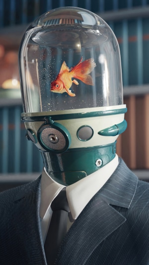 Carmichael the Goldfish from The Umbrella Academy TV Series