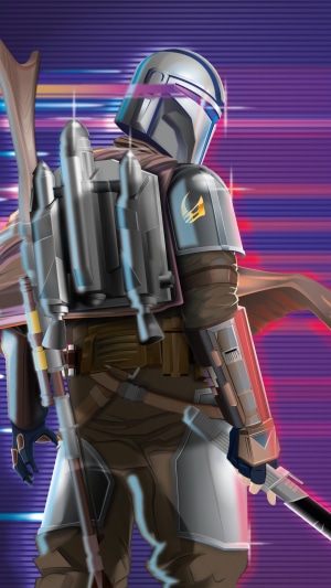 The Mandalorian from Star Wars
