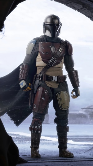 The Mandalorian from Star Wars TV Series