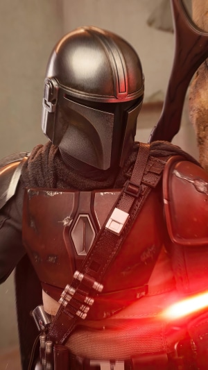 The Mandalorian from Star Wars TV Series