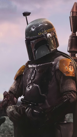 Boba Fett from The Mandalorian TV Series
