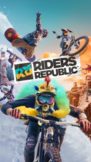 Riders Republic video game cover art