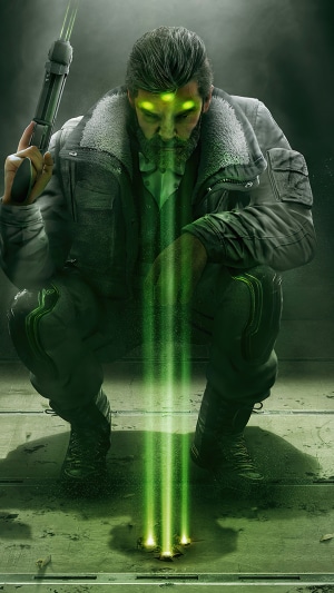 Zero from Rainbow Six Siege holding a gun