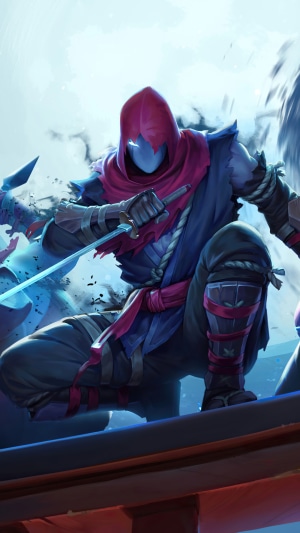 Aragami 2 Assassin with Glowing Sword