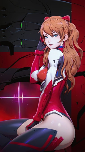 Asuka Langley Soryu from Evangelion
